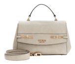 GUESS Melinda Top Handle Flap Bag Light Taupe GUESS Melinda Top Handle Flap Bag Light Taupe