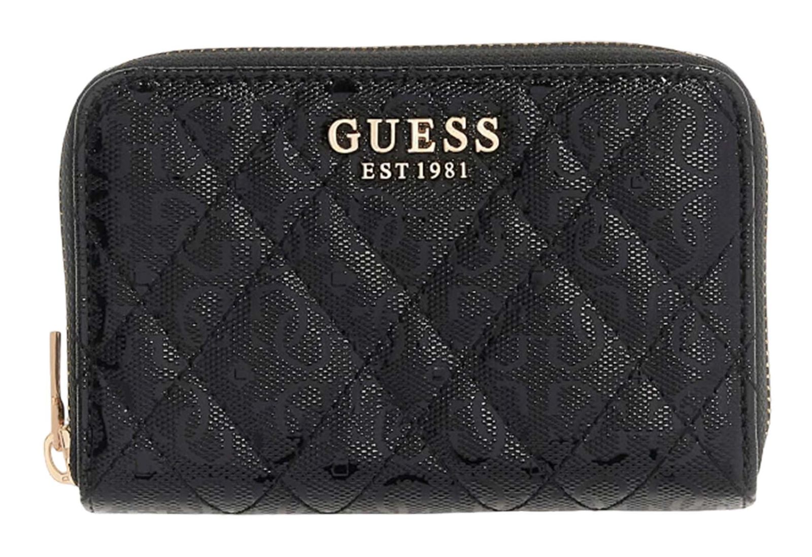 GUESS Isemay SLG Medium Zip Wallet M Black