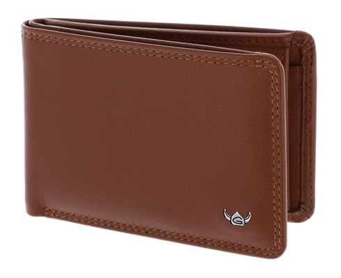 Golden Head Polo RFID Protect Minischeintasche 1193 Cognac