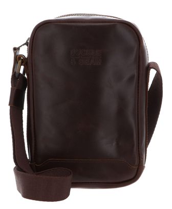 BUCKLE & SEAM Runner Crossbody Bag Brown / Blu BUCKLE & SEAM Runner Crossbody Bag Brown / Blu