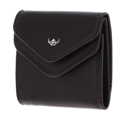 Golden Head Polo Damen-Minischeintasche 1005 Dunkelbraun