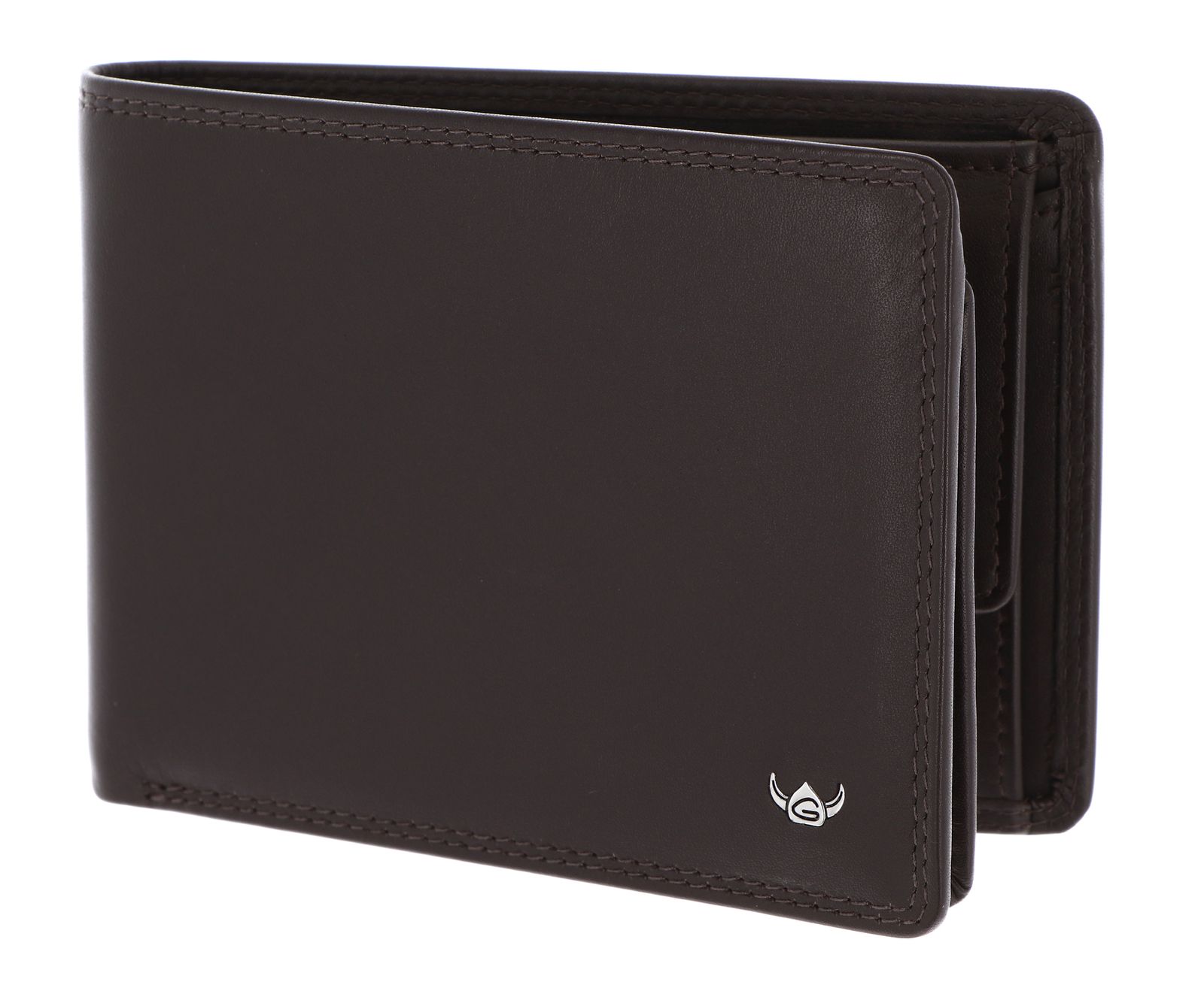 Golden Head Polo RFID Protect Scheintasche 1154 Dunkelbraun