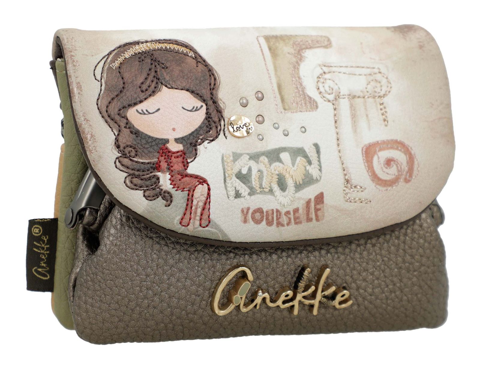 Anekke Muse Purse With Flap Multicolor Anekke Muse Purse With Flap Multicolor