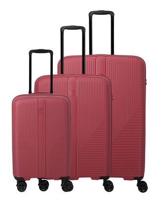 travelite Air Stripe 4W Trolley L / M+ / S (Slim) Red travelite Air Stripe 4W Trolley L / M+ / S (Slim) Red