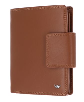Golden Head Polo RFID Protect Kombischeintasche mit Riegel 2300 Cognac Golden Head Polo RFID Protect Kombischeintasche mit Riegel 2300 Cognac