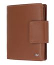 Golden Head Polo RFID Protect Kombischeintasche mit Riegel 2300 Cognac