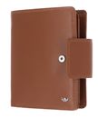 Golden Head Polo RFID Protect Kombischeintasche mit Riegel 2300 Cognac