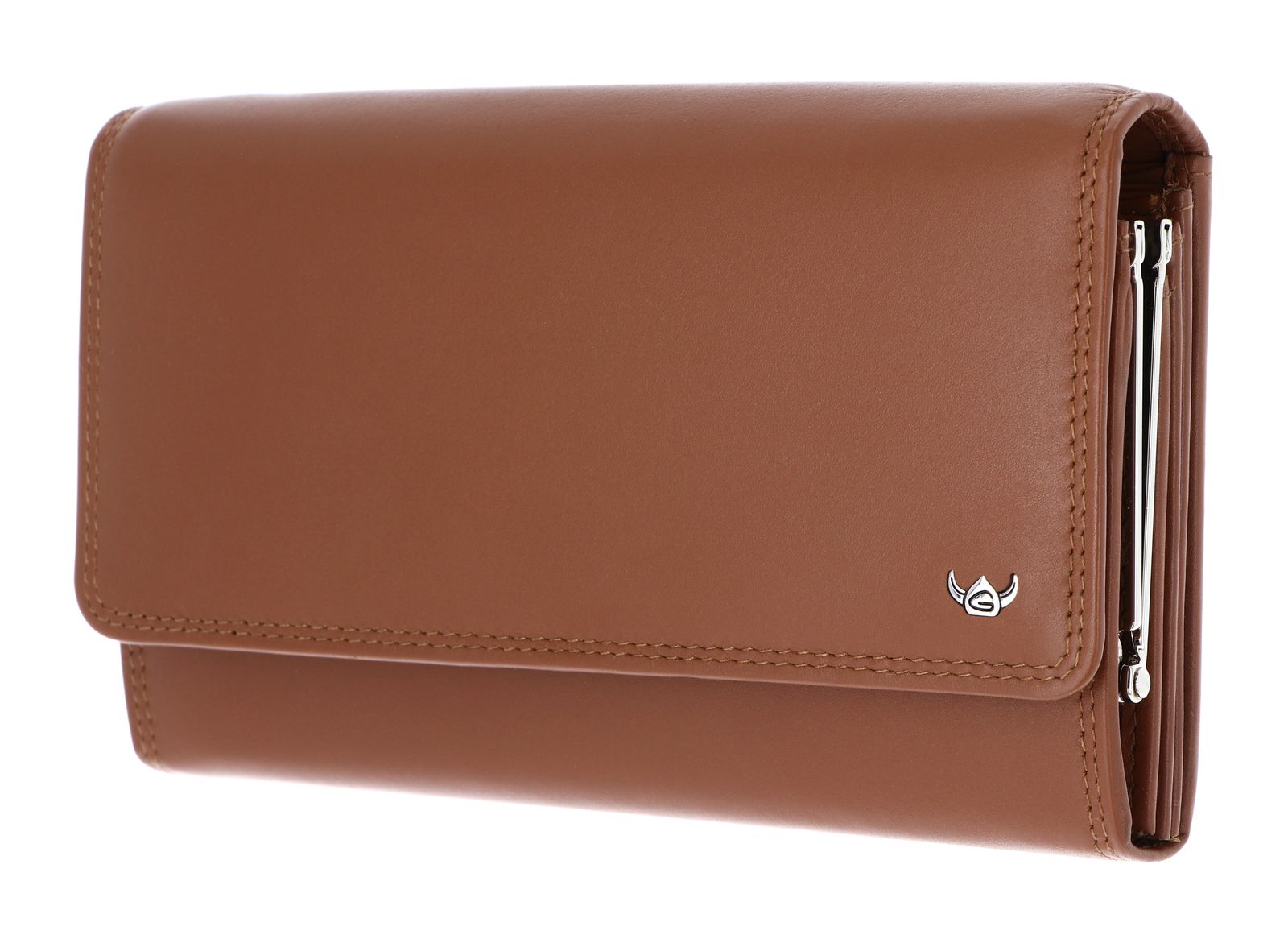 Golden Head Polo RFID Protect Damenbörse 2821 Cognac