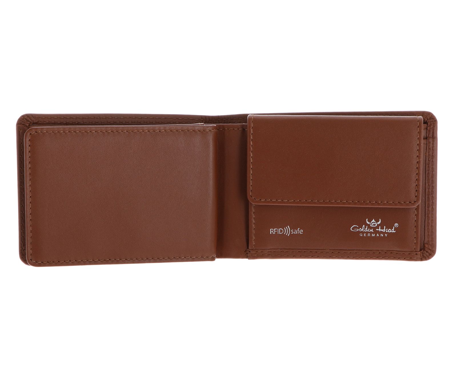 Golden Head Polo RFID Protect Minischeintasche 1040 Cognac Golden Head Polo RFID Protect Minischeintasche 1040 Cognac