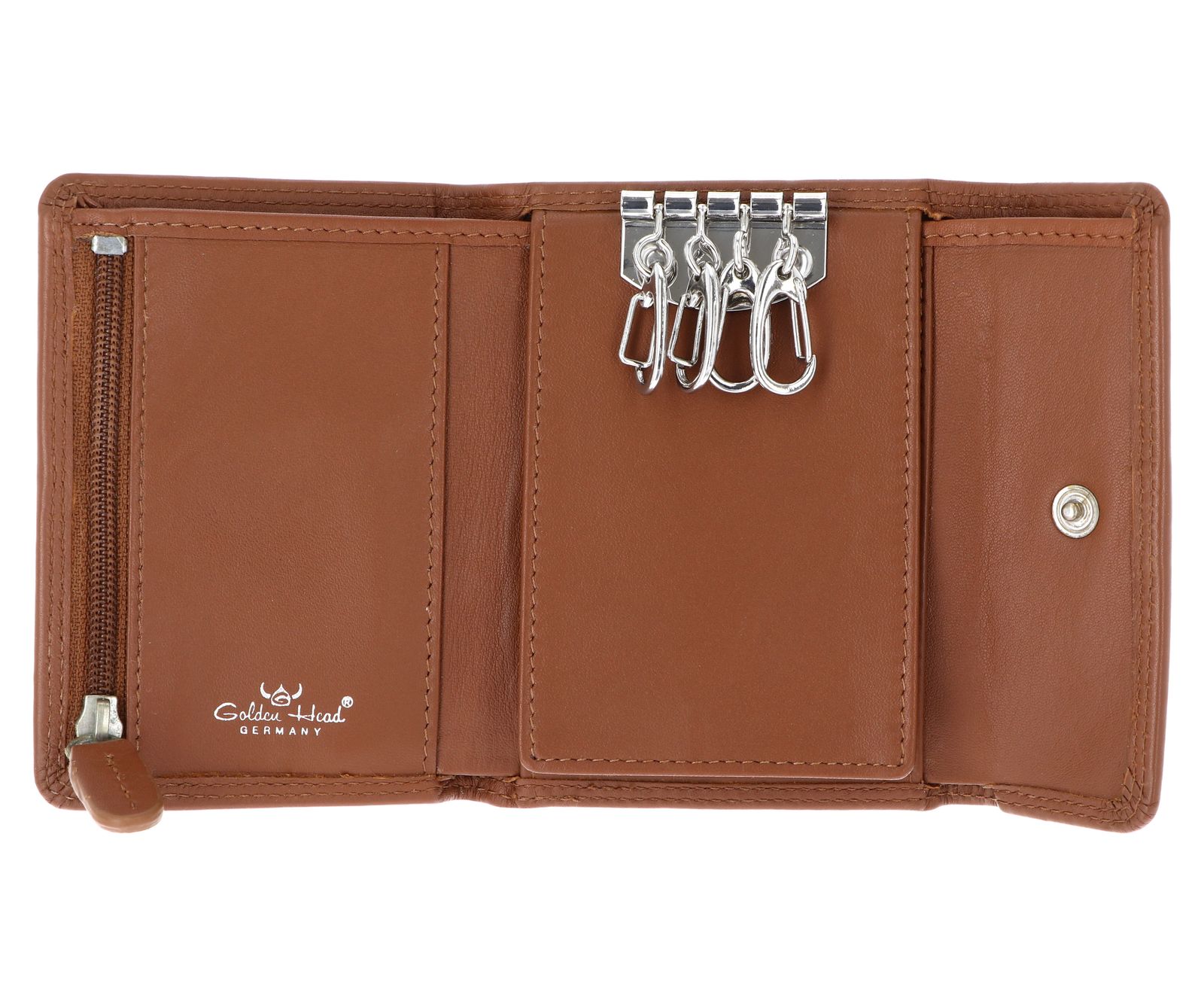 Golden Head Polo Schlüsseletui 5150 Cognac Golden Head Polo Schlüsseletui 5150 Cognac