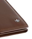 Golden Head Polo RFID Protect Minischeintasche 1011 Cognac