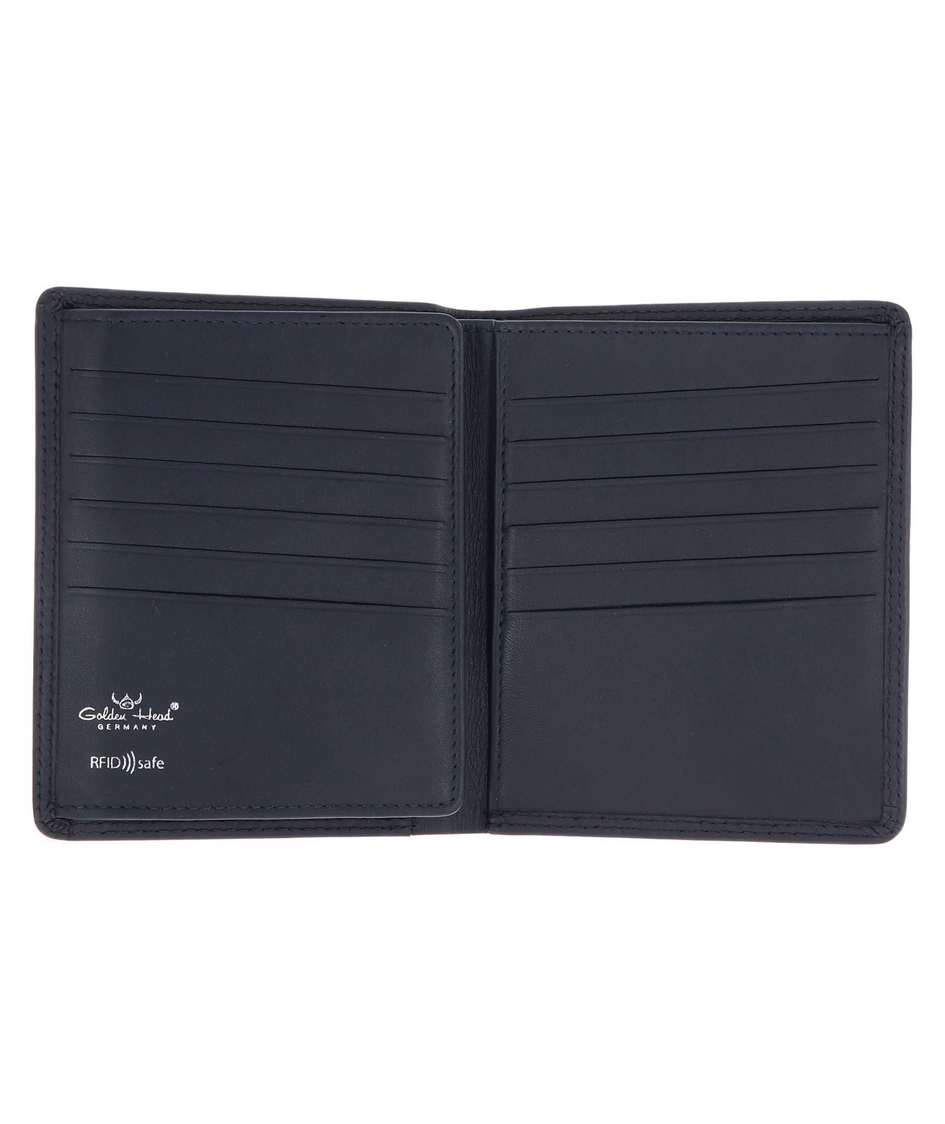 Golden Head Polo RFID Protect Scheintasche ohne Münzfach 1328 Marineblau Golden Head Polo RFID Protect Scheintasche ohne Münzfach 1328 Marineblau