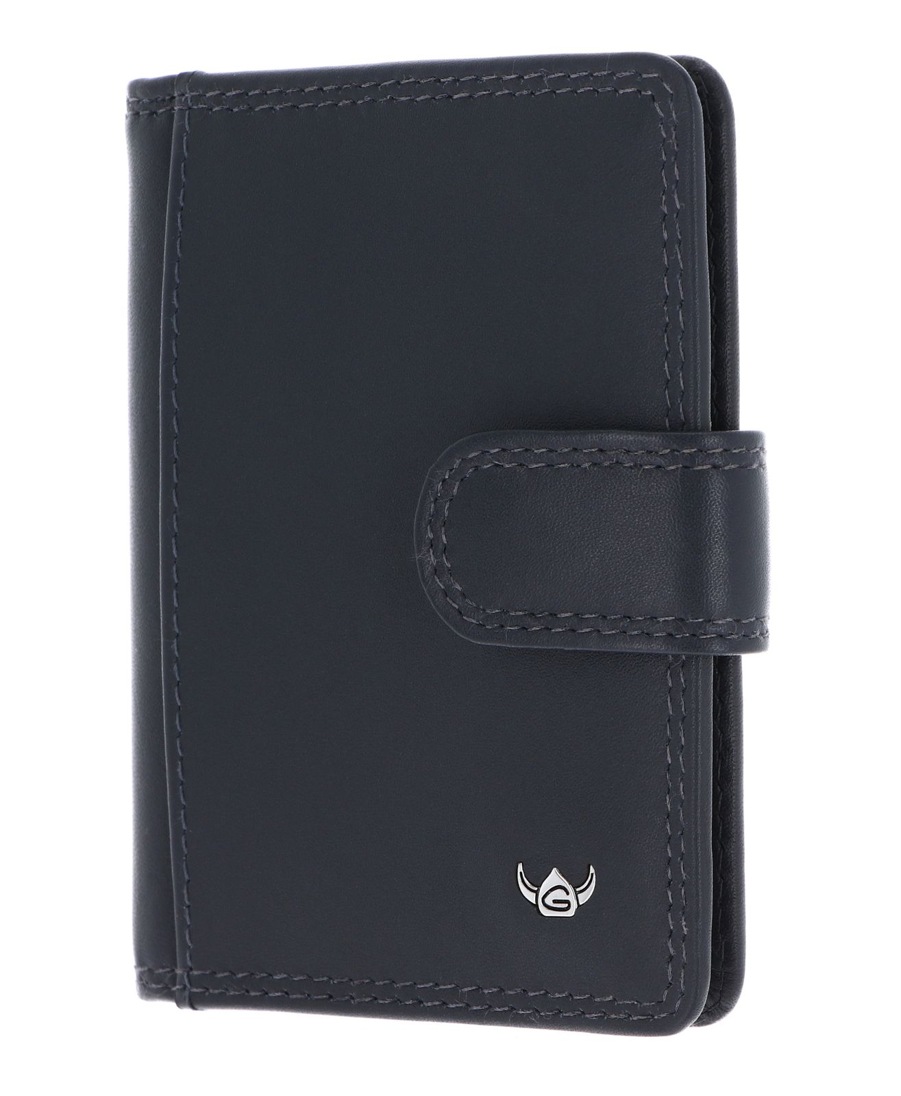 Golden Head Polo RFID Protect Kartenetui mit Riegel 4516 Marineblau
