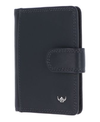 Golden Head Polo RFID Protect Kartenetui mit Riegel 4516 Marineblau