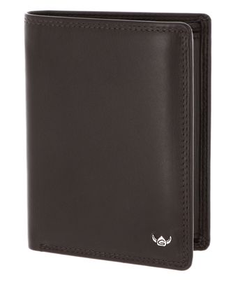 Golden Head Polo RFID Protect Kombischeintasche 1286 Dunkelbraun