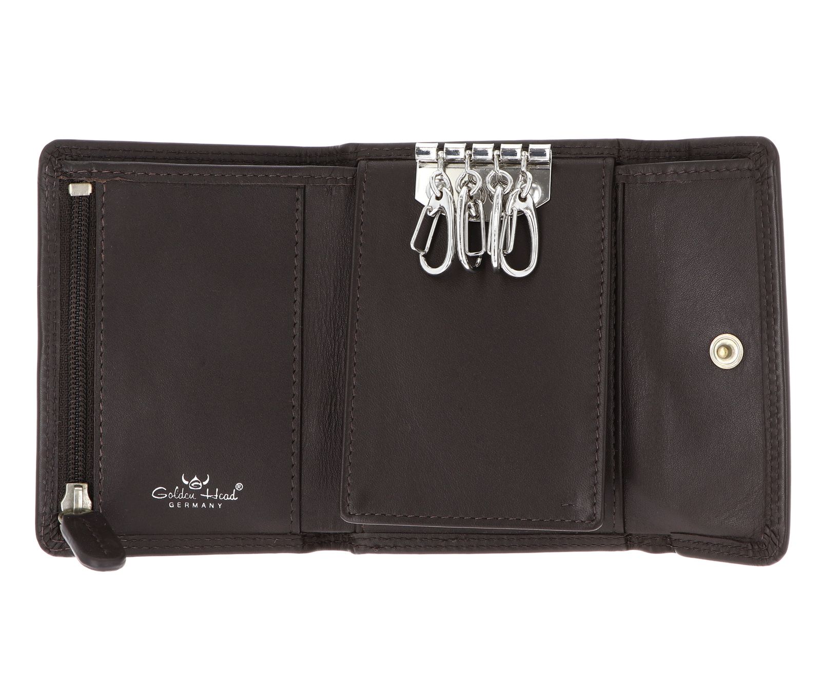 Golden Head Polo Schlüsseletui 5150 Dunkelbraun Golden Head Polo Schlüsseletui 5150 Dunkelbraun