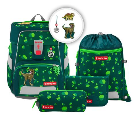 Step by Step Space Schulranzen-Set 5-teilig Dino Targo