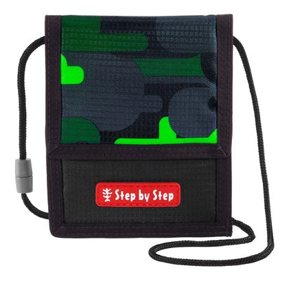 Step by Step Neck Pouch Black Cat Chiko Step by Step Neck Pouch Black Cat Chiko