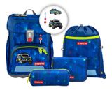 Step by Step Cloud Schulranzen-Set 5-teilig Police Truck Charly