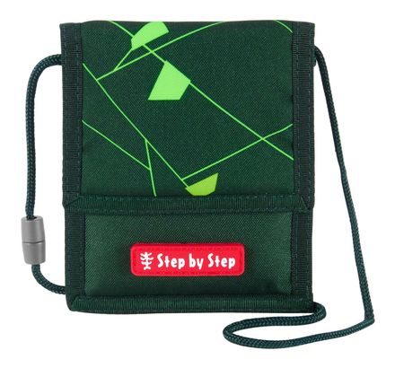 Step by Step Neck Pouch Dino Night Tyro