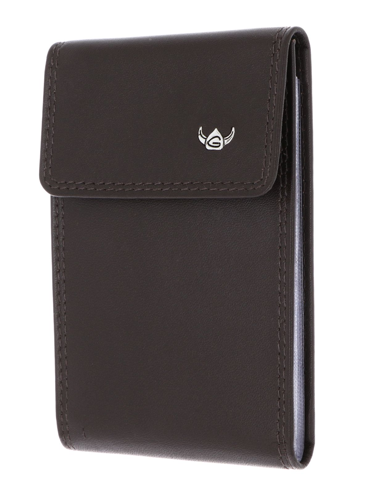 Golden Head Polo RFID Protect Kartenetui 4499 Dunkelbraun