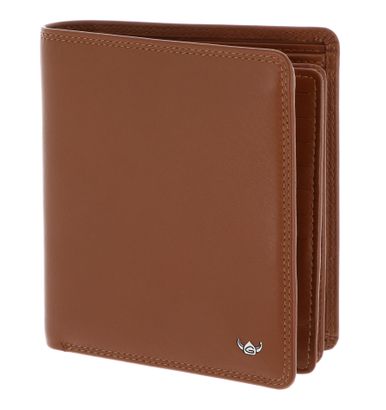 Golden Head Polo RFID Protect Kombischeintasche 1232 Cognac