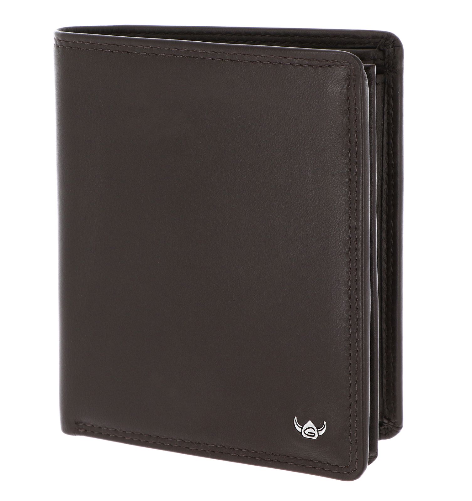 Golden Head Polo RFID Protect Kombischeintasche 1230 Dunkelbraun