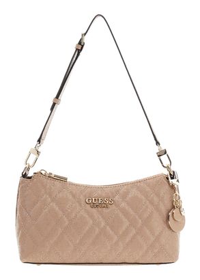 GUESS Isemay Shoulder Bag Pale Mocha GUESS Isemay Shoulder Bag Pale Mocha