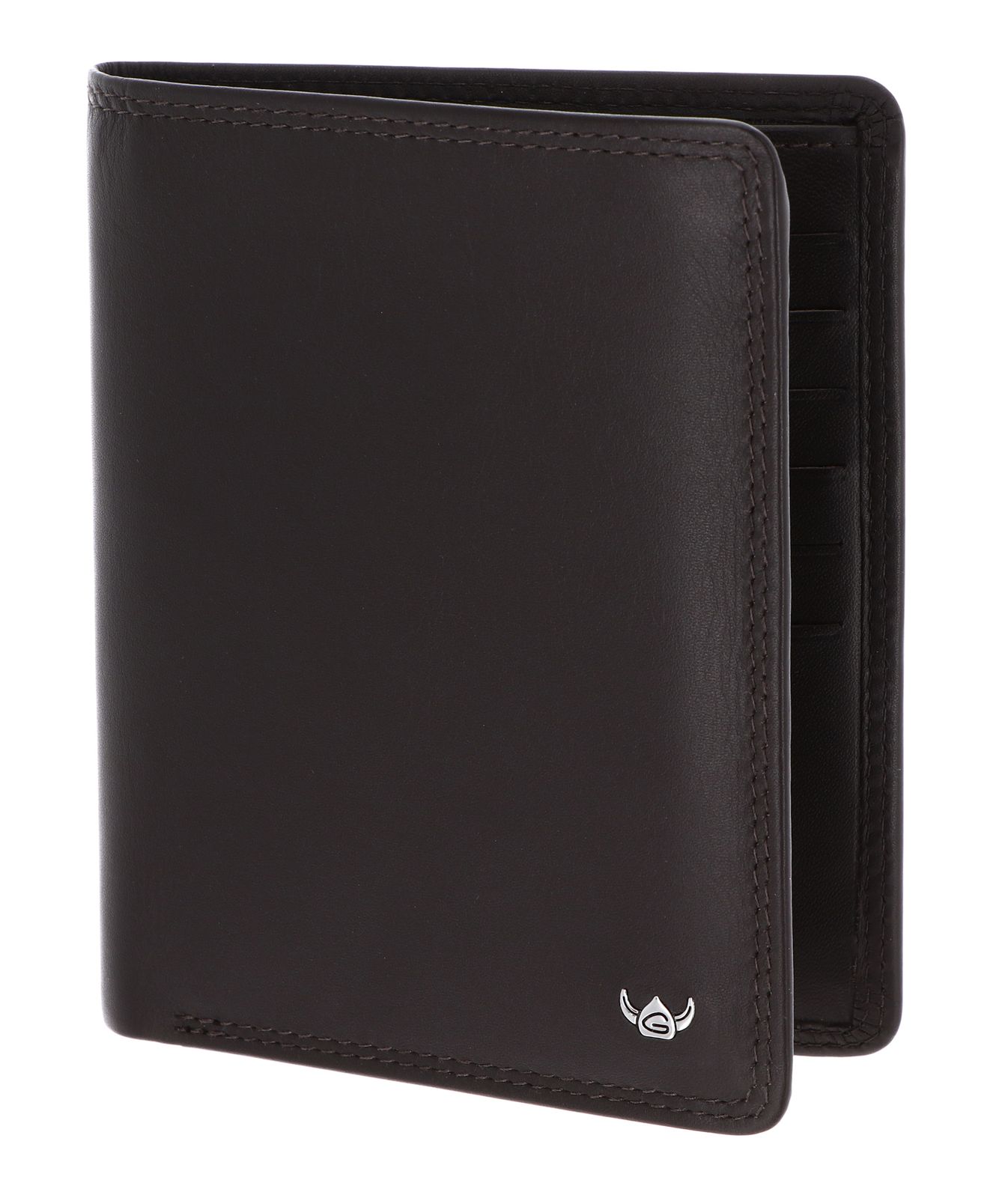 Golden Head Polo RFID Protect Scheintasche ohne Münzfach 1328 Dunkelbraun