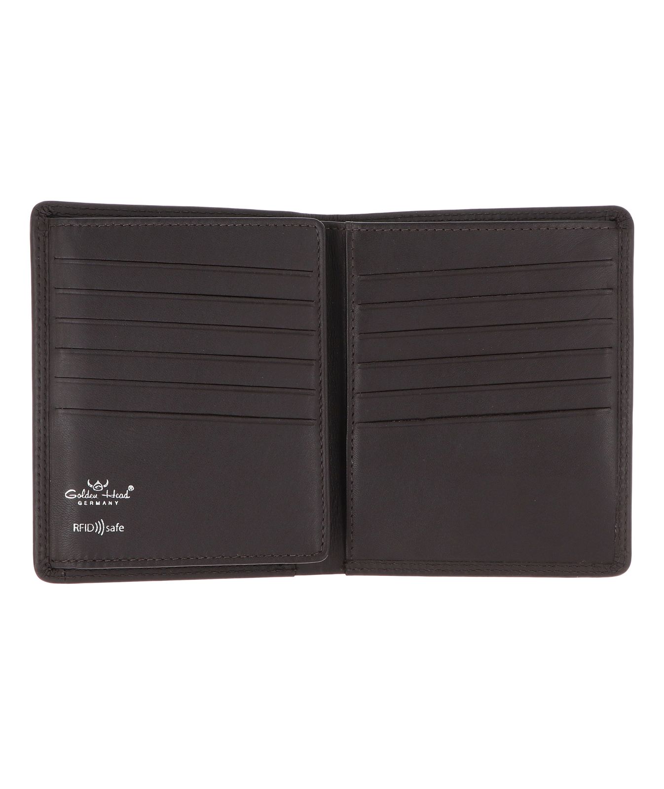 Golden Head Polo RFID Protect Scheintasche ohne Münzfach 1328 Dunkelbraun Golden Head Polo RFID Protect Scheintasche ohne Münzfach 1328 Dunkelbraun