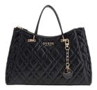 GUESS Isemay Girlfriend Shoulder Satchel Black