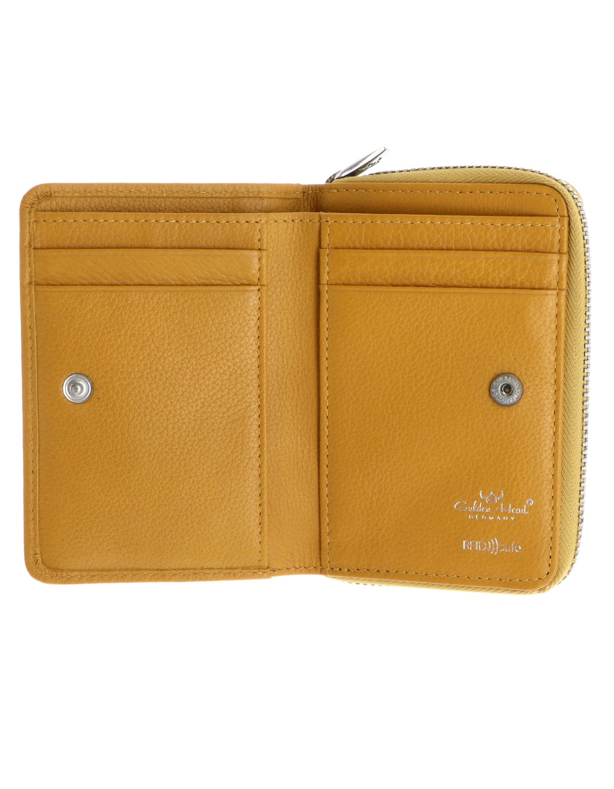 Golden Head Madrid RFID Protect RV-Börse 3317 Senfgelb Golden Head Madrid RFID Protect RV-Börse 3317 Senfgelb