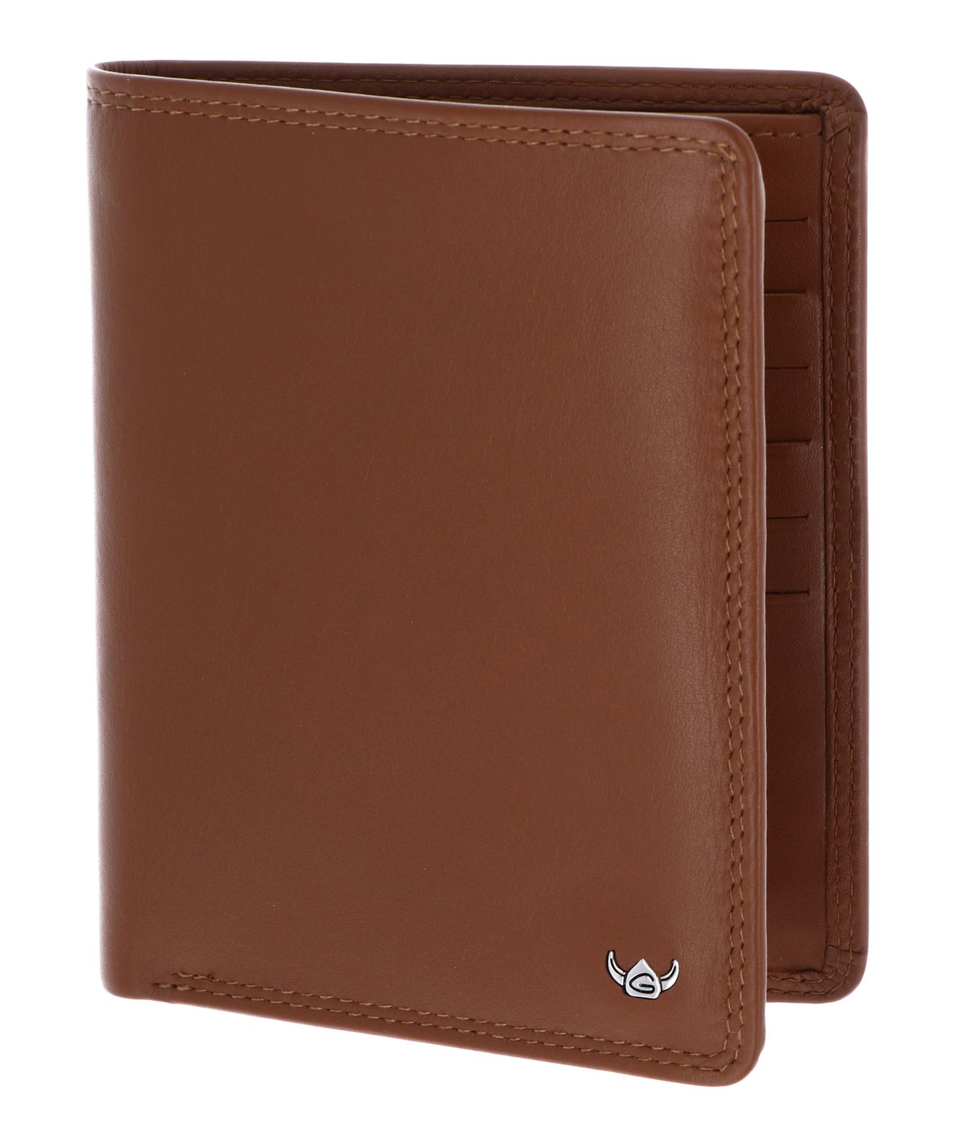 Golden Head Polo RFID Protect Scheintasche ohne Münzfach 1328 Cognac