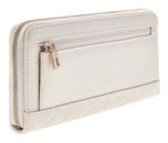 GUESS Isemay SLG Large Zip Around Wallet L Creme White GUESS Isemay SLG Large Zip Around Wallet L Creme White