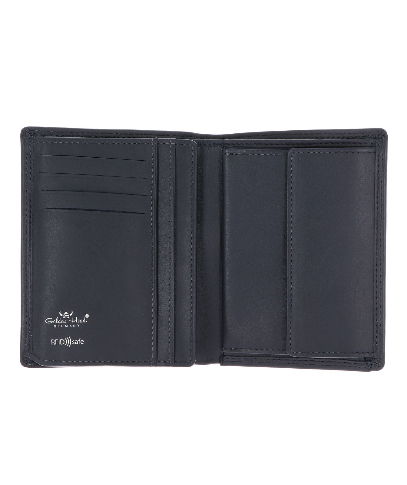 Golden Head Polo RFID Protect Kombischeintasche 1286 Marineblau Golden Head Polo RFID Protect Kombischeintasche 1286 Marineblau