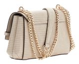 GUESS Melinda Mini Convertible Xbody Flap Bag Light Taupe