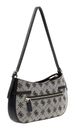 GUESS Melinda Logo Shoulder Bag Black Logo GUESS Melinda Logo Shoulder Bag Black Logo