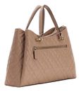 GUESS Isemay Girlfriend Shoulder Satchel Pale Mocha