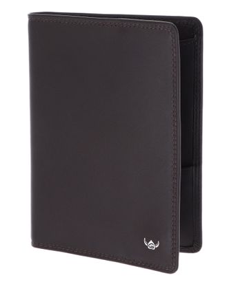 Golden Head Polo RFID Protect Reisepassetui 4455 Dunkelbraun