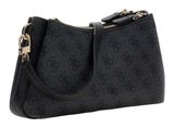 GUESS Noelle II Tri Compartment Shoulder Crossbody Bag Coal Logo
