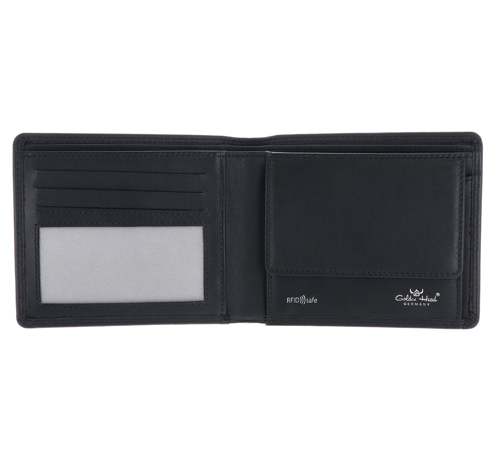Golden Head Polo RFID Protect Scheintasche 1162 Schwarz Golden Head Polo RFID Protect Scheintasche 1162 Schwarz
