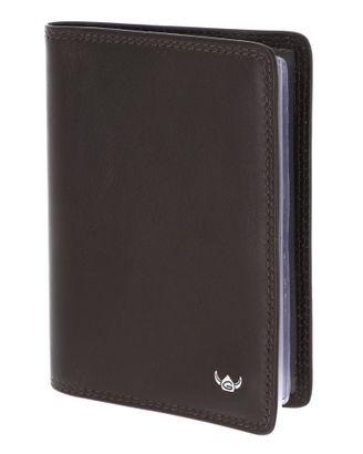 Golden Head Polo RFID Protect Ausweishülle 4408 Dunkelbraun