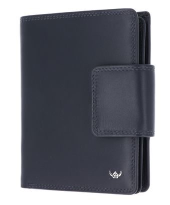 Golden Head Polo RFID Protect Kombischeintasche mit Riegel 2300 Marineblau