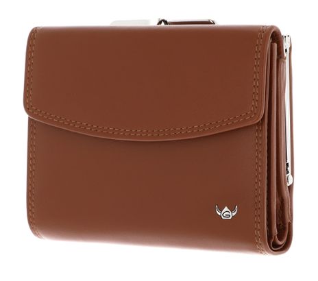 Golden Head Polo RFID Protect Bügelbörse 2123 Cognac