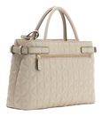 GUESS Paisleigh Girlfriend Satchel Light Taupe GUESS Paisleigh Girlfriend Satchel Light Taupe
