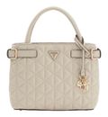 GUESS Paisleigh Small Satchel Light Taupe GUESS Paisleigh Small Satchel Light Taupe