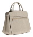 GUESS Melinda Triple Compartment Satchel Light Taupe