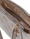 GUESS Noelle II Tote Bag Dark Taupe Logo