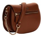 GUESS Carrie Flap Shoulder Bag Cognac