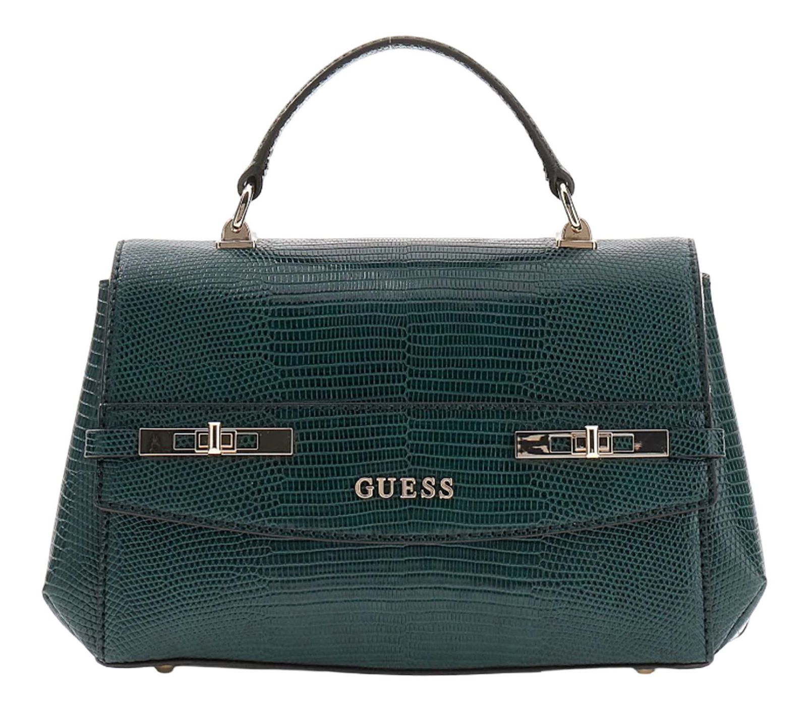 GUESS Melinda Top Handle Flap Bag Forest GUESS Melinda Top Handle Flap Bag Forest